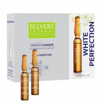 Selvert Thermal White Perfection Concentrate (Интенсивный концентрат «Совершенное отбеливание»), 10 шт x 2 мл