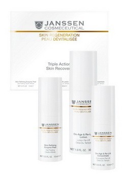 Janssen Triple action skin recover (Система омоложения тройного действия), 3 позиции