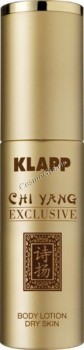 Klapp chi yang exclusive Body lotion dry skin (Лосьон для тела «Золотое Сияние»)