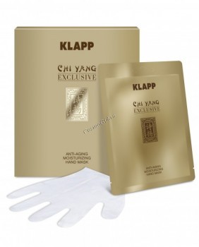 Klapp chi yang exclusive Anti-aging moisturizing hand mask (Маска-перчатка для рук), 1 пара