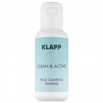 Klapp clean & active Face clearing powder (Ощищающая пудра для лица), 50 гр