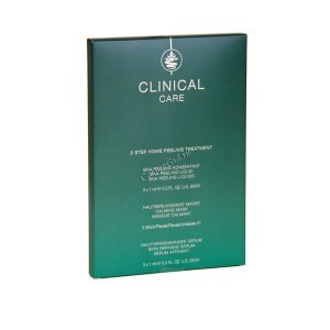 Klapp clinical care 3 Step home peeling treatment (Процедурный набор), 3 препарата