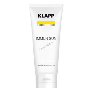 Klapp immun sun After sun lotion (Лосьон после загара для лица и тела), 200 мл