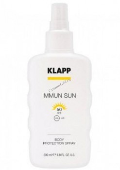 Klapp immun sun Body protection spray spf-50 (Солнцезащитный спрей для тела), 200 мл