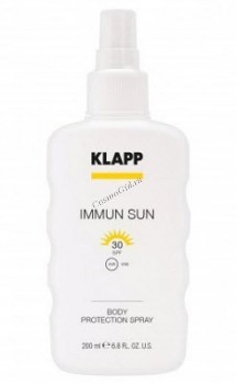 Klapp immun sun Body protection spray spf-30 (Солнцезащитный спрей для тела), 200 мл