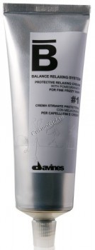 Davines Balance Relaxing System Protective relaxing cream (Крем для химического выпрямления тонких волос № 1), 125 мл