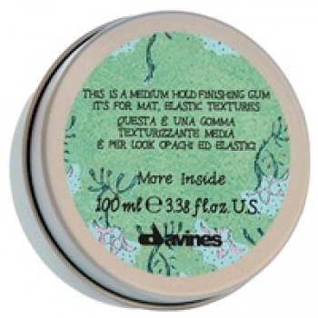 Davines More Inside Medium Hold Finishing Gum (Эластик-гель для матовых подвижных текстур)