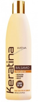 Kativa Keratina (Укрепляющий бальзам-кондиционер с кератином для всех типов волос)