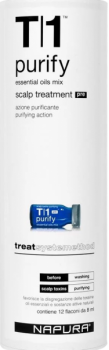 T1 Purify Pre (Ампулы-флаконы. Биологическое очищение. Detox. Перед шампунем), 12 флаконов x 8 мл.