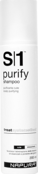 Napura S1 Purify Shampoo (Трихологический шампунь детокс глубокой очистки. Энзимный пилинг)