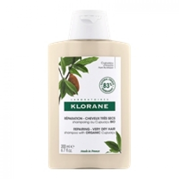 Klorane Shampoo (Восстанавливающий шампунь с органическим маслом купуасу)
