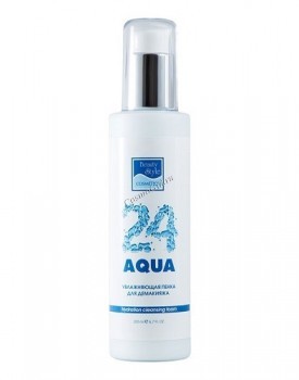 Beauty Style Hydration cleansing foam «Aqua 24» (Увлажняющая пенка для демакияжа «Аква 24»), 200 мл