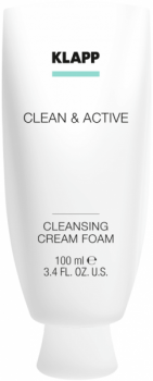 Klapp Clean&Active Cleansing cream foam (Очищающая крем-пенка)