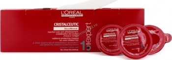 L'Oreal Professionnel Cristalceutic mask (Маска для защиты цвета окрашенных волос Кристалсьютик), 15 шт по 15 мл.