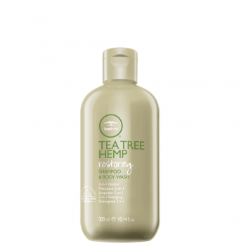 Paul Mitchell Tea Tree Hemp Restoring Shampoo and Body Wash (Шампунь для волос и тела с экстрактом конопли), 300 мл