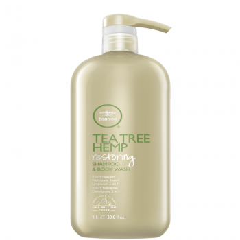 Paul Mitchell Tea Tree Hemp Restoring Shampoo and Body Wash (Шампунь для волос и тела с экстрактом конопли), 300 мл