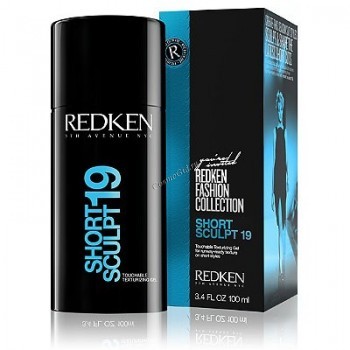 Redken Short sculpt 19 (Текстурирующий гель сильной фиксации), 100 мл.