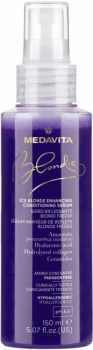 Medavita Ice Blonde Enhancing Conditioning Serum (Спрей-кондиционер для холодных блонд оттенков с прямыми пигментами), 150 мл