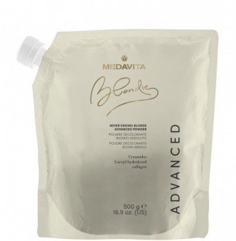 Medavita Never Ending Blonde Advanced Powder (Осветляющая нелетучая пудра интенсивного действия), 500 гр