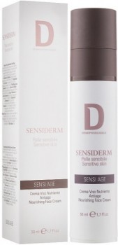 Dermophisiologique Sensiderm Sensi Age Nourishing Face Cream (Антивозрастной крем для чувствительной кожи), 50 мл