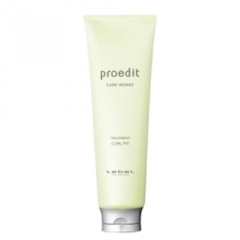 Lebel Proedit hair treatment curl fit (Восстанавливающая маска для тонких, сухих, непослушных и вьющихся волос).