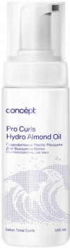 Concept Hydro Almond Oil (Гидрофильное масло миндаля для вьющихся волос), 145 мл