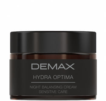 Demax Hydra Optima Night Balancing Cream Sensitive Care (Восстанавливающий ночной крем «Гидра оптима»), 50 мл