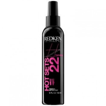 Redken Hot Sets 22 (Термозащитный спрей-дымка для укладки плойкой), 150 мл