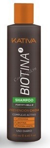 Kativa Biotina (Шампунь против выпадения волос с биотином), 250 мл