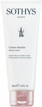 Sothys Shower cream Cherry blossom and lotus escape (Крем-гель для душа с цветками вишни и лотоса), 200 мл