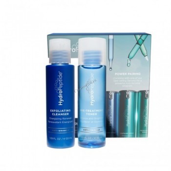 HydroPeptide 2-Step Starter Set (Мини набор очищающих средств), 2 средства