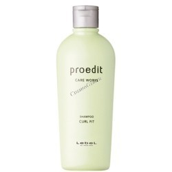 Lebel Proedit curl fit shampoo (Шампунь для кудрявых волос).