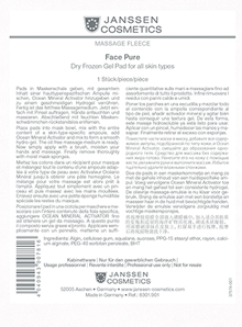 Janssen Matrigel Pure Face Set (Матригель лифтинг-маска для лица), 5 шт
