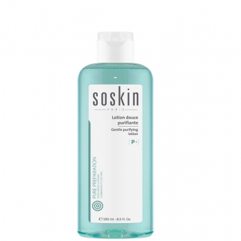 Soskin Gentle Purifying Lotion - Combination or Oily Skin (Очищающий лосьон-тоник для жирной и комбинированной кожи), 250 мл