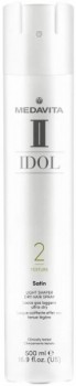 Medavita IDOL Satin Light Shaper Dry Hair Spray (Лак для волос легкой фиксации), 500 мл