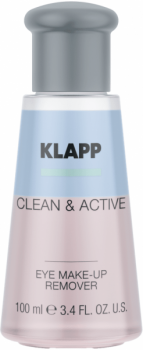 Klapp Clean & Active Eye Make-Up Remover (Средство для снятия макияжа c глаз), 100 мл