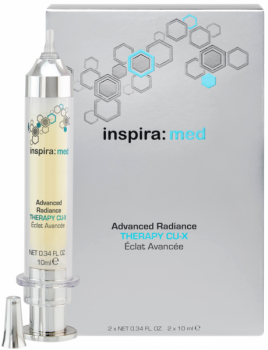 Inspira Advanced Radiance Therapy CU-X (Омолаживающая сыворотка с пептидами меди и витамином С для обновления и сияния кожи)