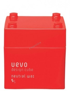 Demi Uevo Design Cube Neutral Wax (Воск для укладки степень фиксации 5, блеск 5)
