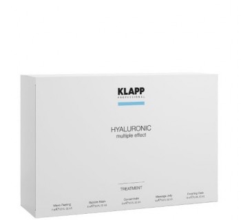 Klapp Hyaluronic Treatment (Процедурный набор «Гиалуроник-мультиэффект»), 5 препаратов
