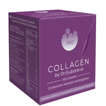 360 Collagen Pomegranate (Коллаген пептидный желе в стиках)