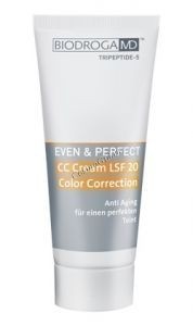 Biodroga CC Cream SPF 20 Color Correction-for skin tending to redness (СС Крем-корректор SPF 20 для кожи склонной к покраснениям), 40 мл. 