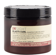 Insight Elasti-Curl Pure Mild Shampoo (Увлажняющий шампунь-воск для кудрявых волос)