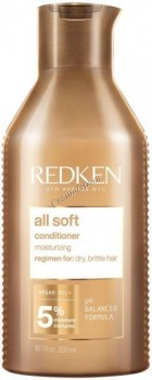 Redken All soft conditioner (Кондиционер с аргановым маслом для сухих, ломких и жестких волос)