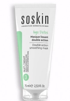 Soskin Age Detox Double Action Smoothing Mask (Антивозрастная разглаживающая детокс-маска двойного действия)