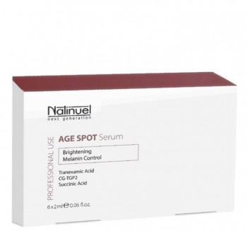 Natinuel Serum Melanin Control "Age Spot" (Сыворотка стерильная меланин контроль), 6 шт x 2 мл