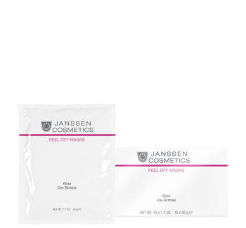 Janssen Aloe De-Stress (Альгинатная anti-age успокаивающая маска), 10*30 г