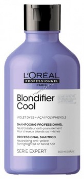 L'Oreal Professionnel Serie Expert Blondifier Cool shampoo (Шампунь для нейтрализации желтизны холодных оттенков блонд)