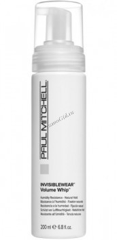 Paul Mitchell Invisiblewear Volume Whip (Невесомая пена для объема), 200 мл