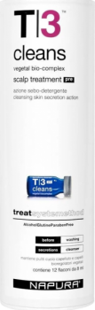 T3 Cleans Pre (Ампулы-флаконы для жирной кожи головы. Себорегуляция. Перед шампунем)
