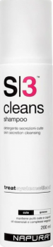 Napura S3 Cleans Shampoo (Трихологический шампунь для жирной кожи головы)